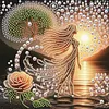Diamond Painting-DIY Crystal Rhinestone Romantic Girl