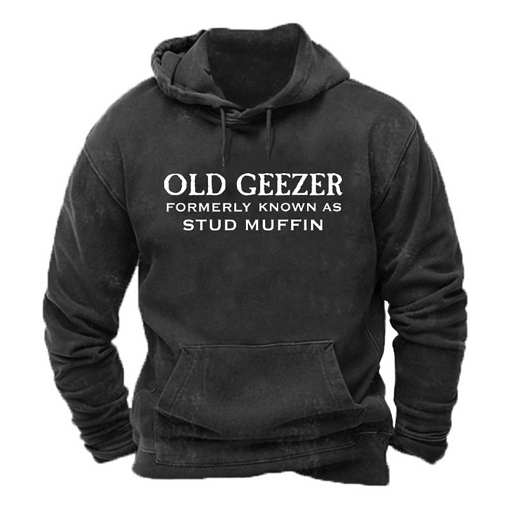 Old Geezer Formerly Known As Stud Muffin Hoodie