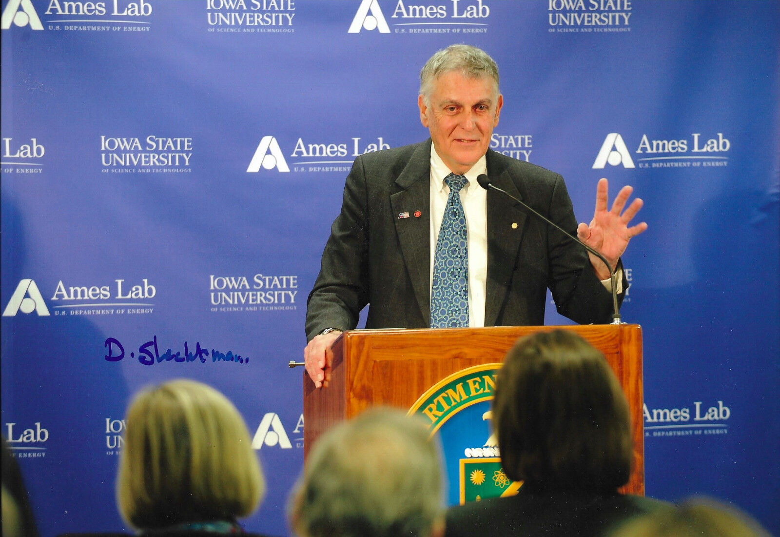 Dan Shechtman Nobel Laureate