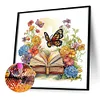 >SALE<DIY Partial Special Shaped Drill Diamond Painting Simple Butterfly 40x40cm