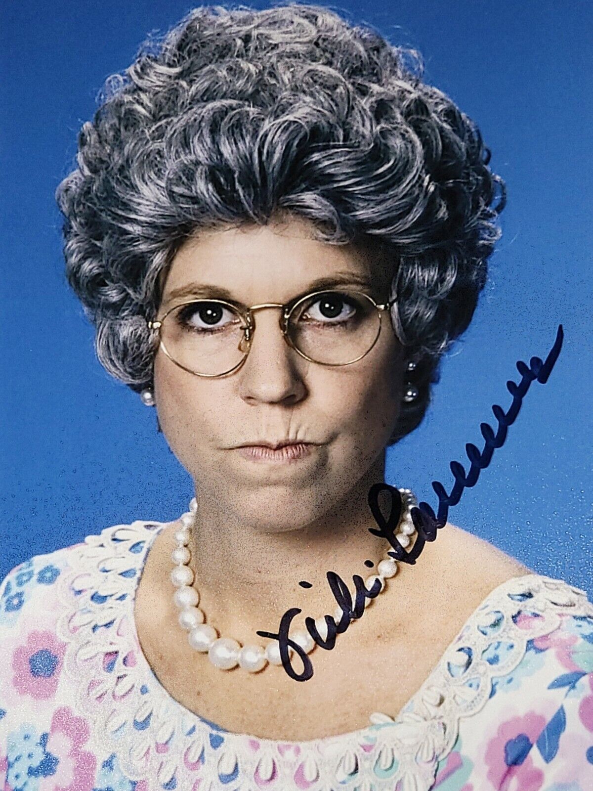 Vicki Lawrence Hand Signed Autograph Photo Poster painting Mama's Family Actress Comedian