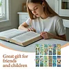 12 pi&egrave;ces de p&ecirc;che DIY kits sp&eacute;ciaux de marque-pages en forme de diamant avec des pompons kits d&rsquo;art en diamant et signets en strass kits de marque-pages pour adultes lisant des cadeaux pour les amoureux des livres