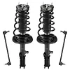 Rear Strut Assembly & Sway Bar Links for 2006-2012 Toyota Avalon, 2007-2012 Camry Lexus ES350, Shock Absorbers Replace 172309 172310 4PCS