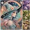 (Multi-Style) Witch-14CT Stamped Cross Stitch 40*53cm/15.75*20.87in tapestrymarket