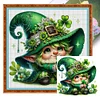 Four-Leaf Clover Spirit-11CT Stamped Cross Stitch 45*45cm