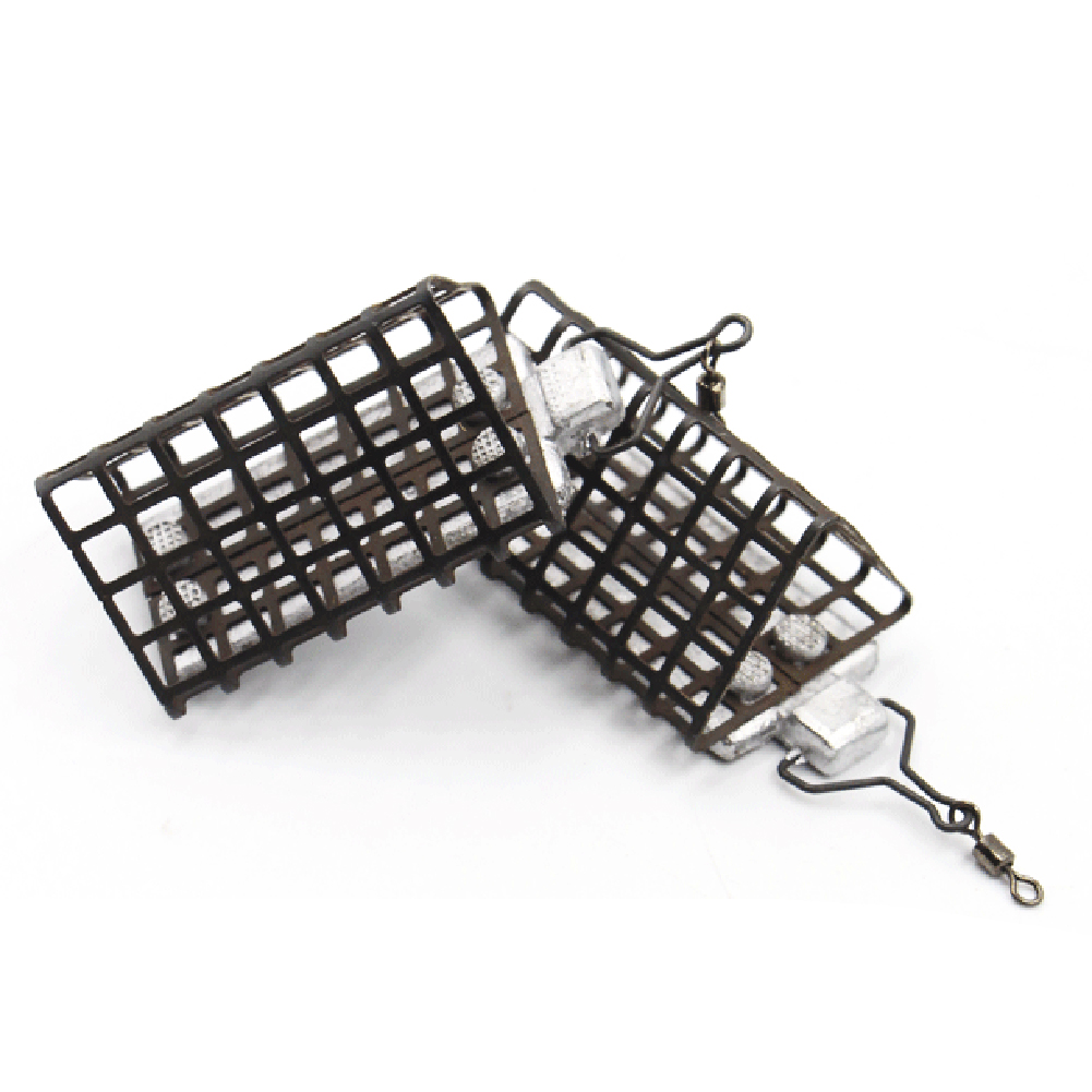 

5x Triangle Bait Fishing Trap Basket Feeder Holder Cage Fishing Lure Tackle, Single 30g, 501 Original