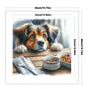 Sheepdog-11CT Stamped Cross Stitch 40*40cm/15.75*15.75in
