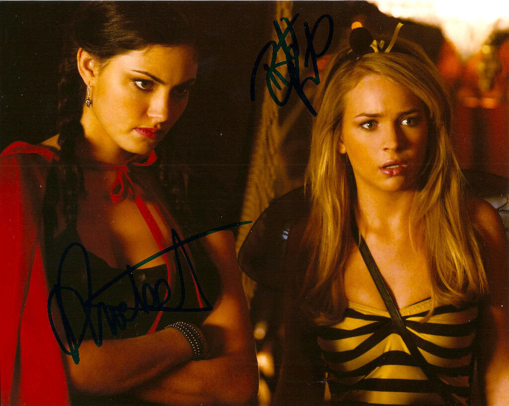 Secret Circle Britt Robertson Phoebe Tonkin Autographed Signed 8x10 Photo Poster painting