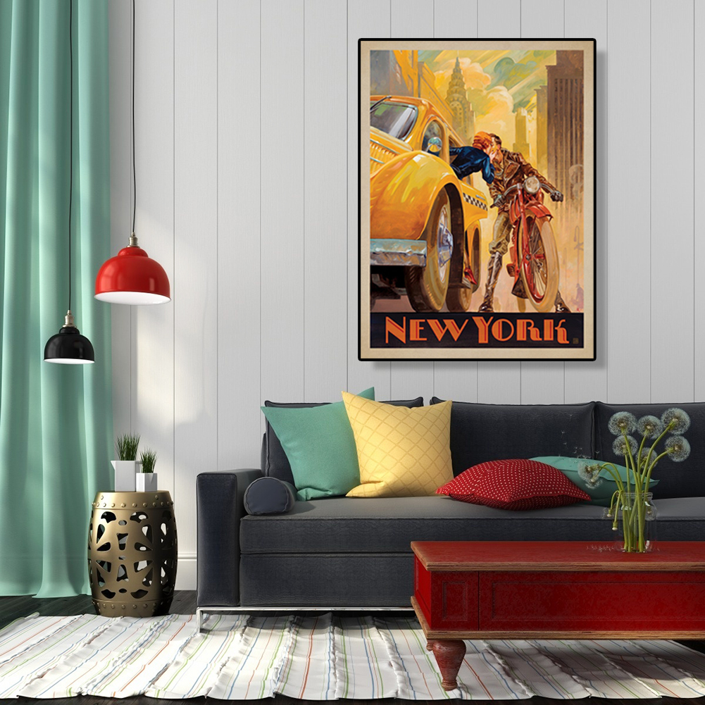 

40*50CM - Paint By Numbers - New York Lover, 501 Original