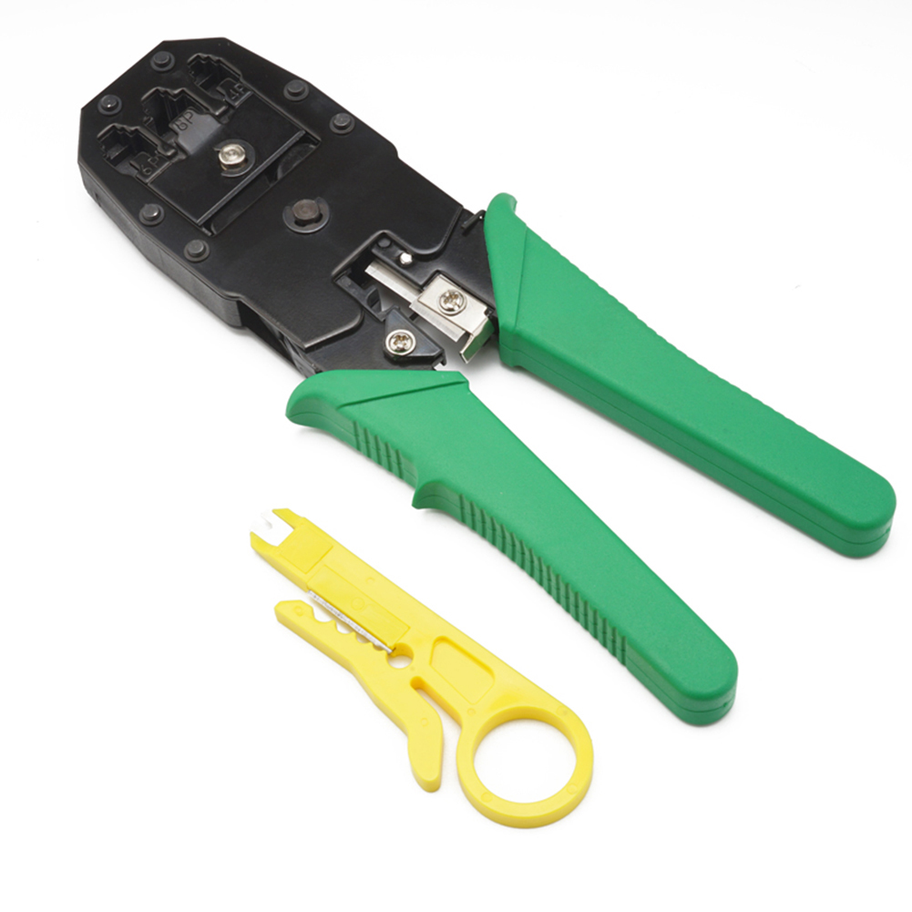

8P/6P/4P Wire Stripper Pliers with Knife Network Cable Cutter Crimping Tool, 501 Original