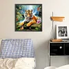 Diamond Painting-DIY Full Round Drill Tiger