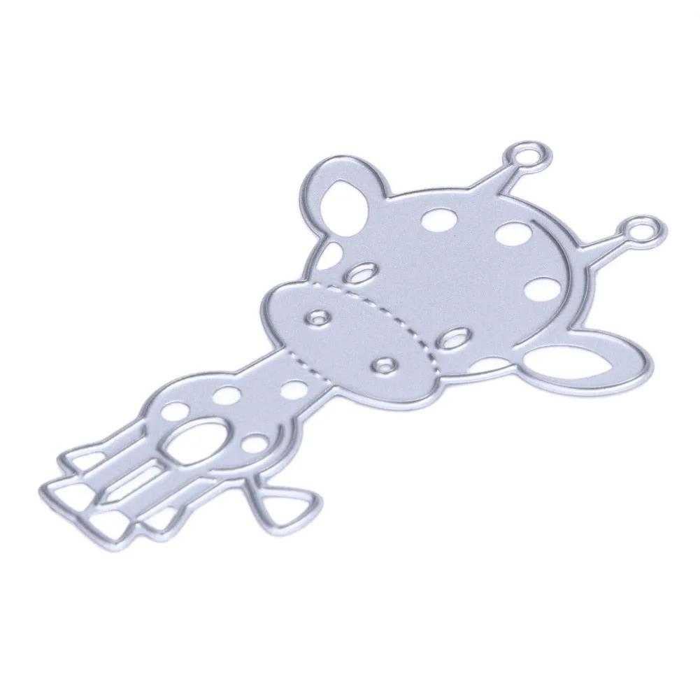 Giraffe Metal Crafts Cutting Dies Stencils for DIY Scrapbooking Photo Album Decorative Embossing Paper Card Mold Cutter