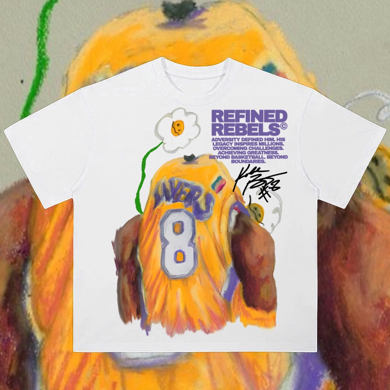 Sopula Legend Never Die No 24 Graphic Cotton T-Shirt - Sopula｜Premium Graphic Tees & Graphic Clothing