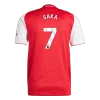 SAKA #7 Arsenal Home Authentic Soccer Jersey 2025/26