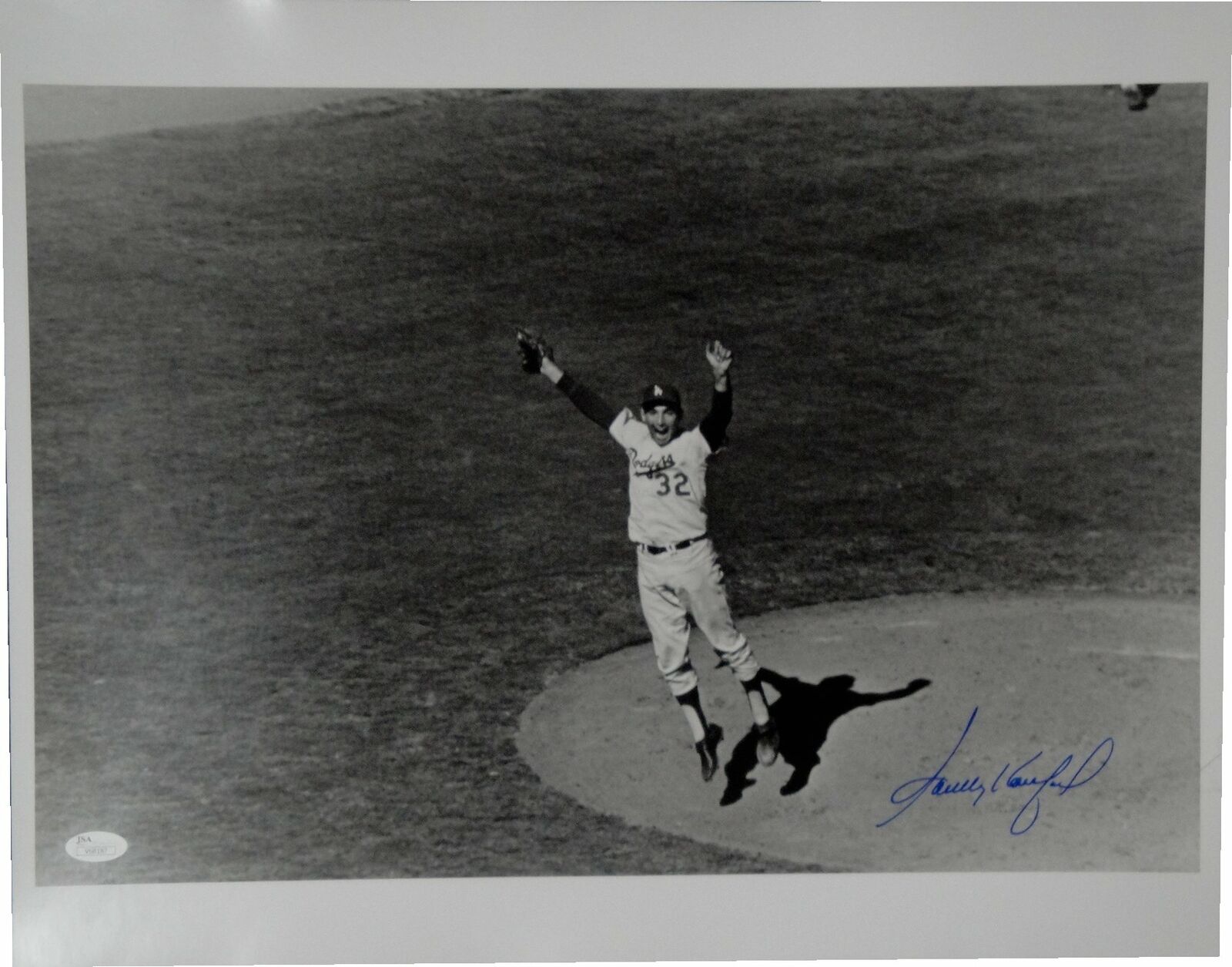 Sandy Koufax Hand Signed Autographed 16X20 Photo Poster painting Dodgers Game Winner 1963 JSA