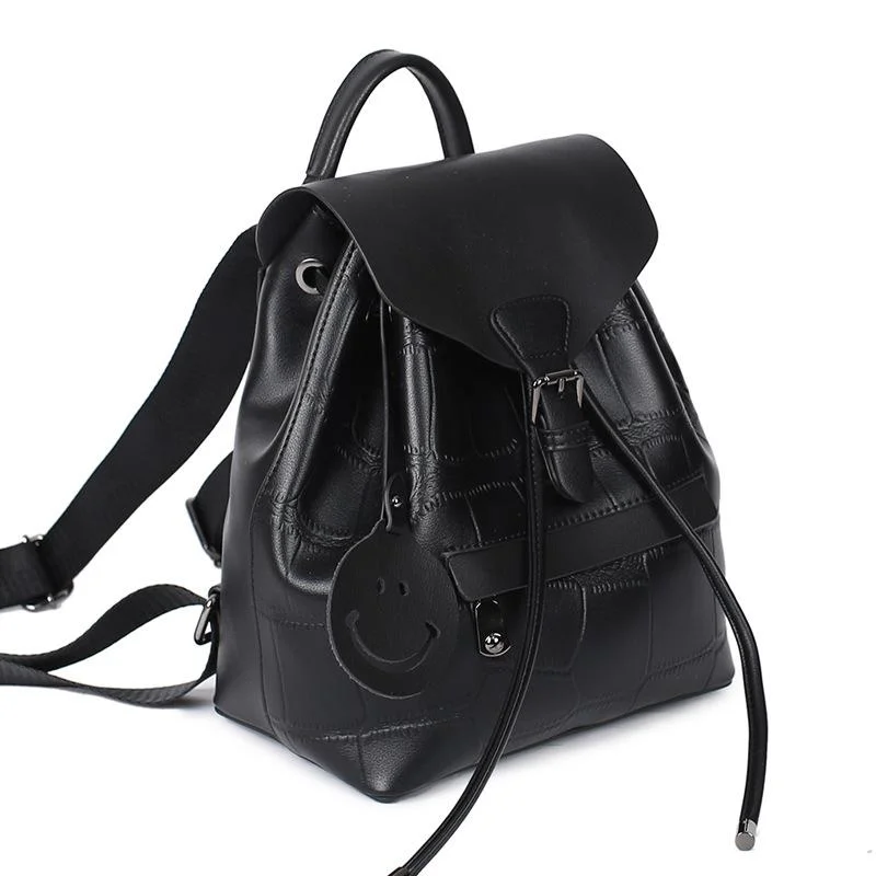Women's color contrast Backpack