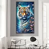 (40*70cm)Tiger - Full Round Drill Diamond Painting
