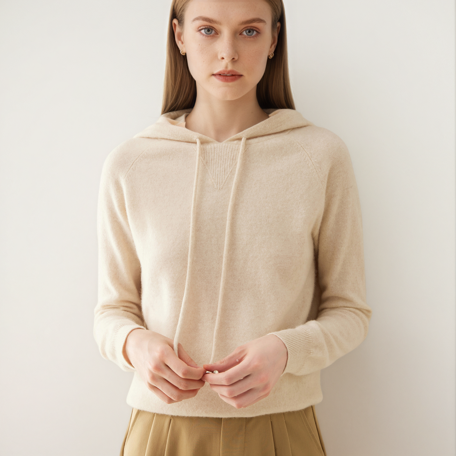 Commuter Style Women's Cashmere Sweater REAL SILK LIFE