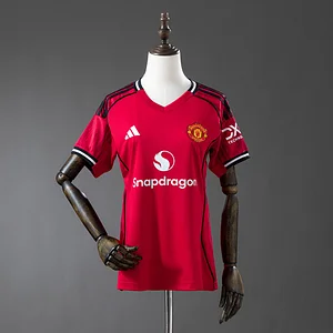 2025/2026 Manchester United Home Women's Football Shirt 1:1 Thai Quality