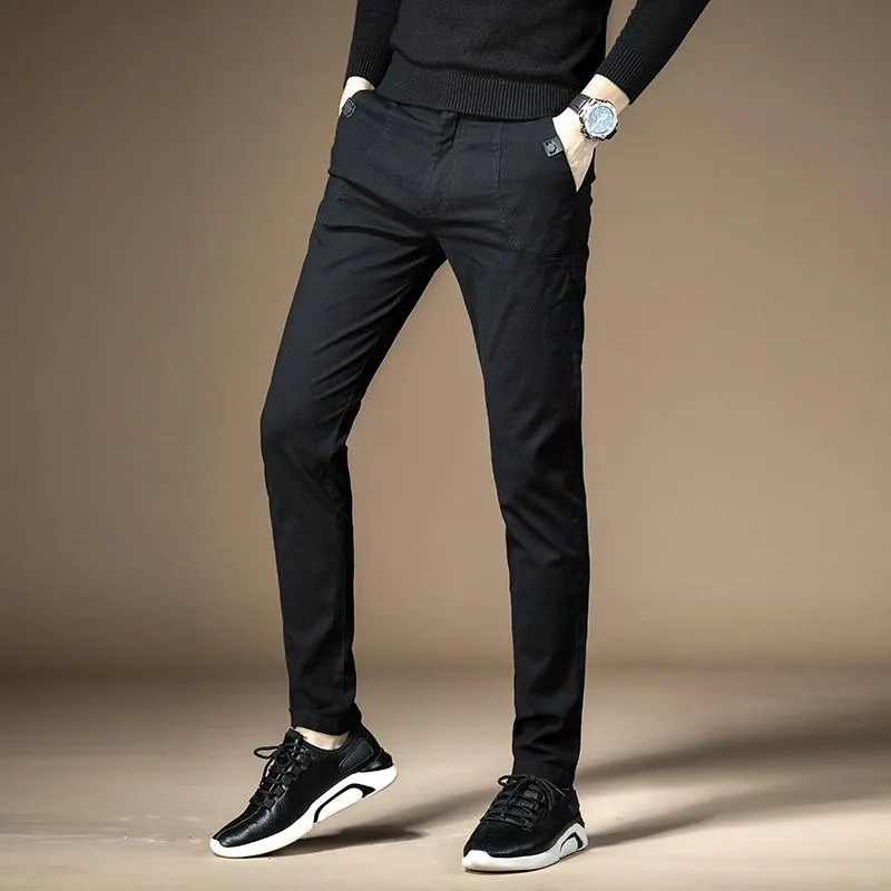 Pants Men&#39;s Golf Trousers Quick Dry Long Comfortable Casual Pants With Pockets Stretch Casual Pants Breathable Zipper Design