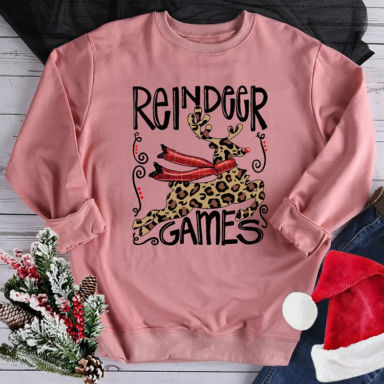 Annaletters-Rein Deer Merry Christmas Sweatshirt-07688-Annaletters