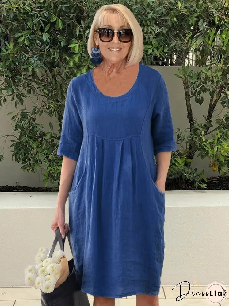 Brianna Oversized Dress With Pockets
