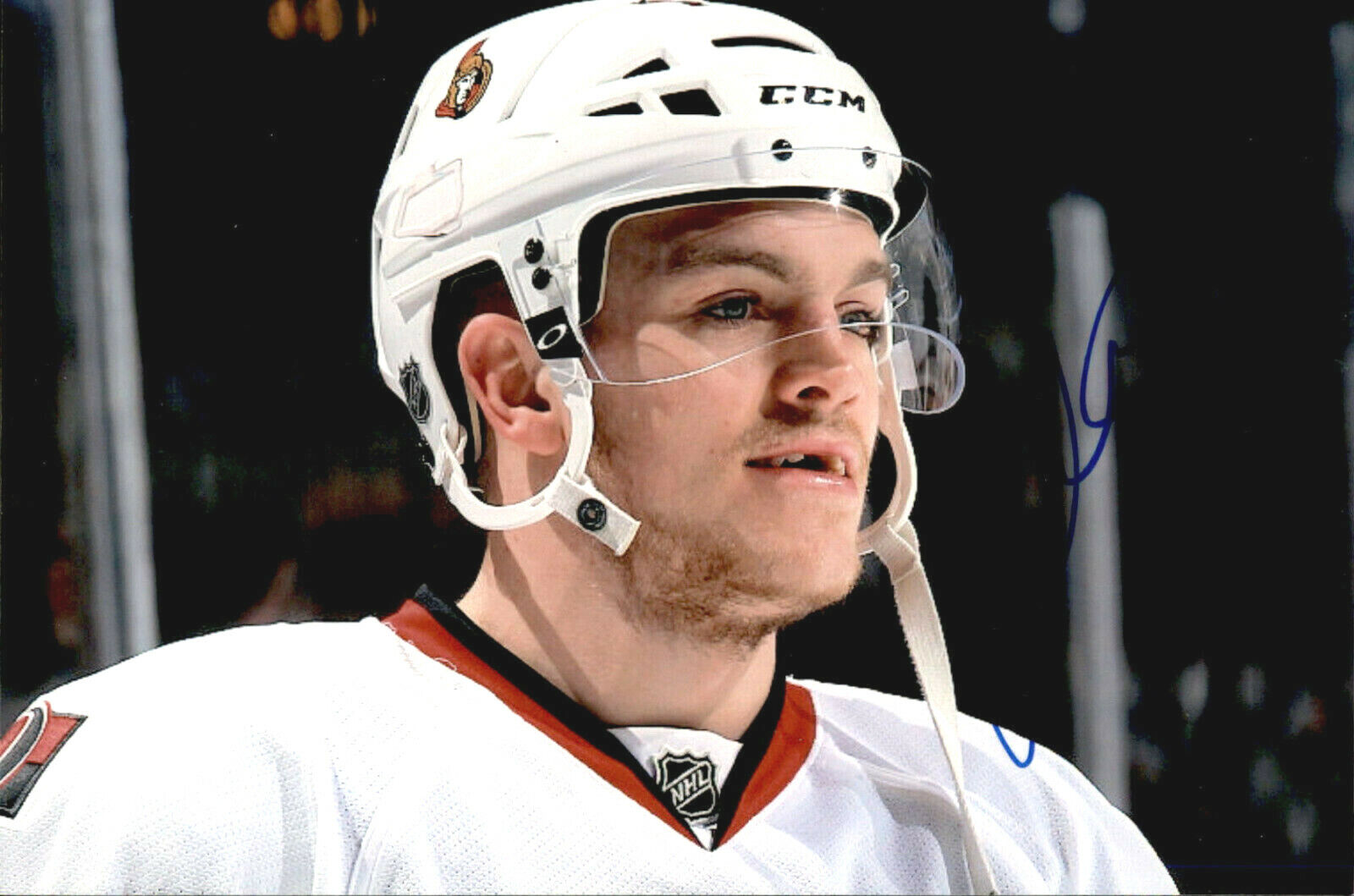 Mark Borowiecki SIGNED autographed 4x6 Photo Poster painting OTTAWA SENATORS #10