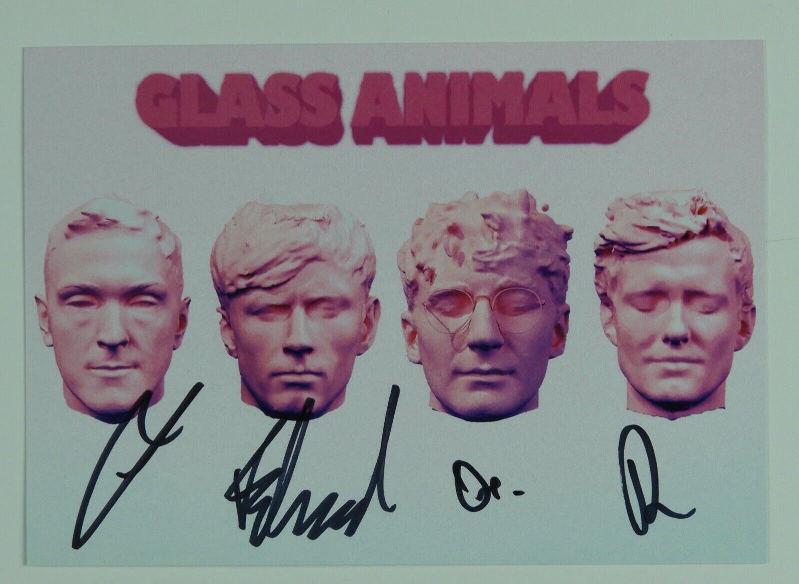 Glass Animals JSA Signed Autograph Dreamland Art Card Vinyl Fully Signed