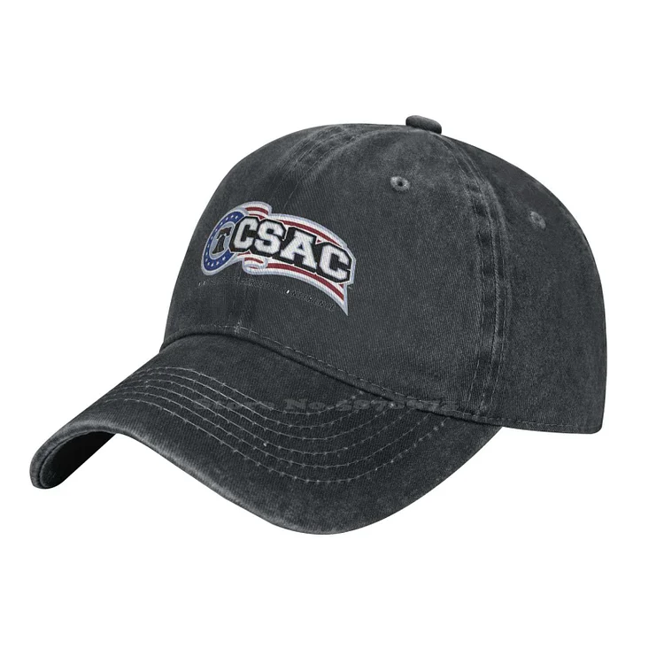 Colonial States Athletic Conference Logoquality Denim cap Knitted hat Baseball cap