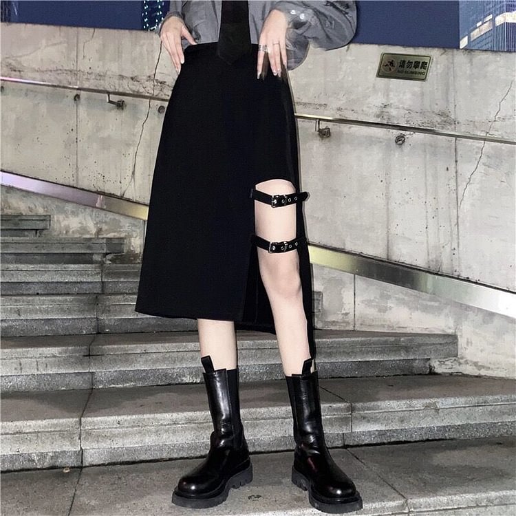 Belted Skirt