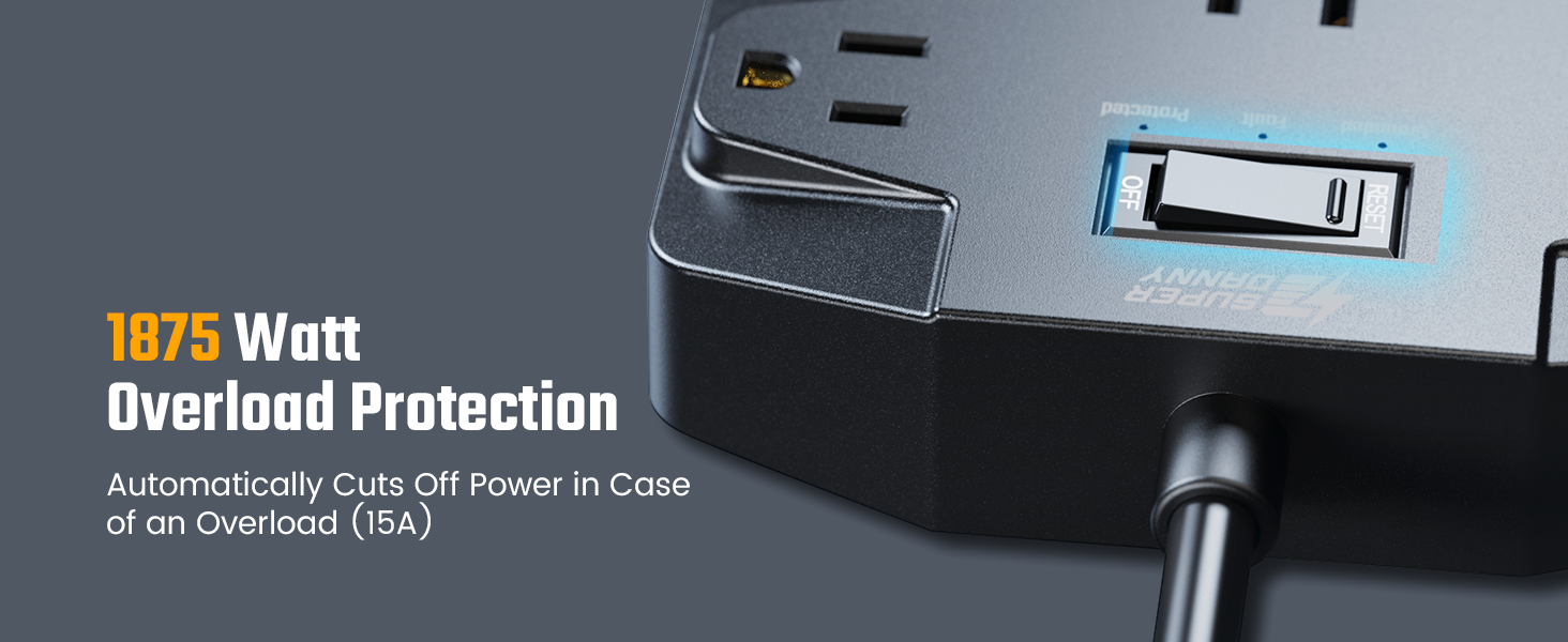 power strip surge protector