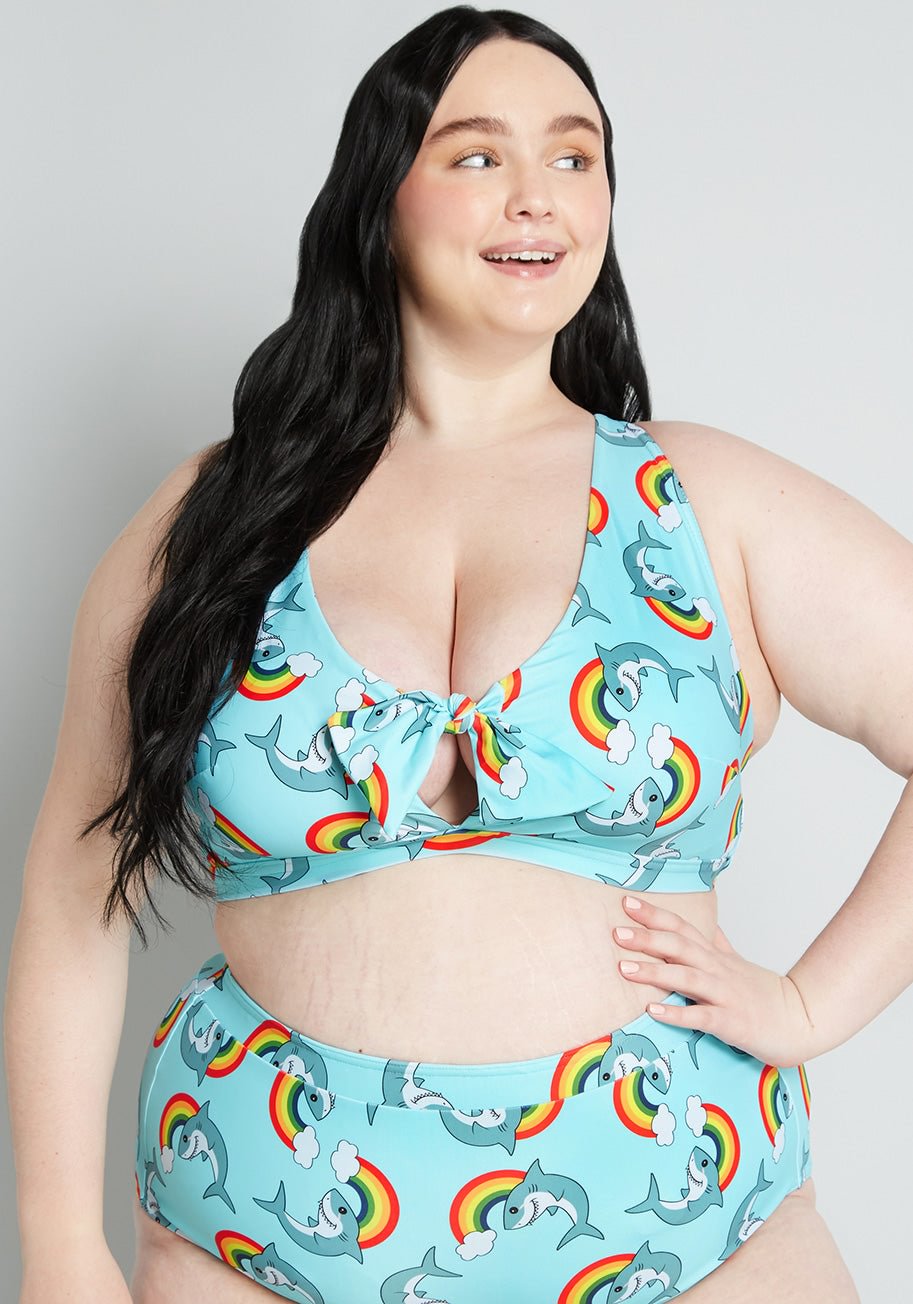 ModCloth x Collectif The Capri Bikini Top