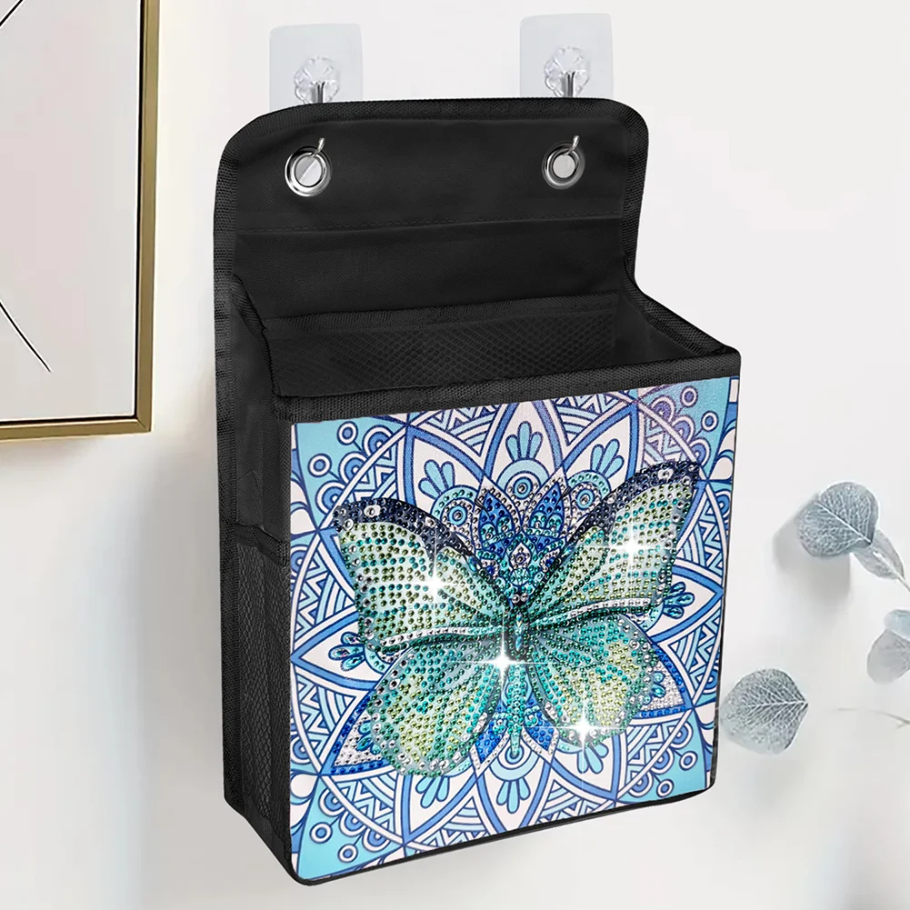 DIY Butterfly Diamond Painting Storage Bag Diamond Art Sundries Holder Bag