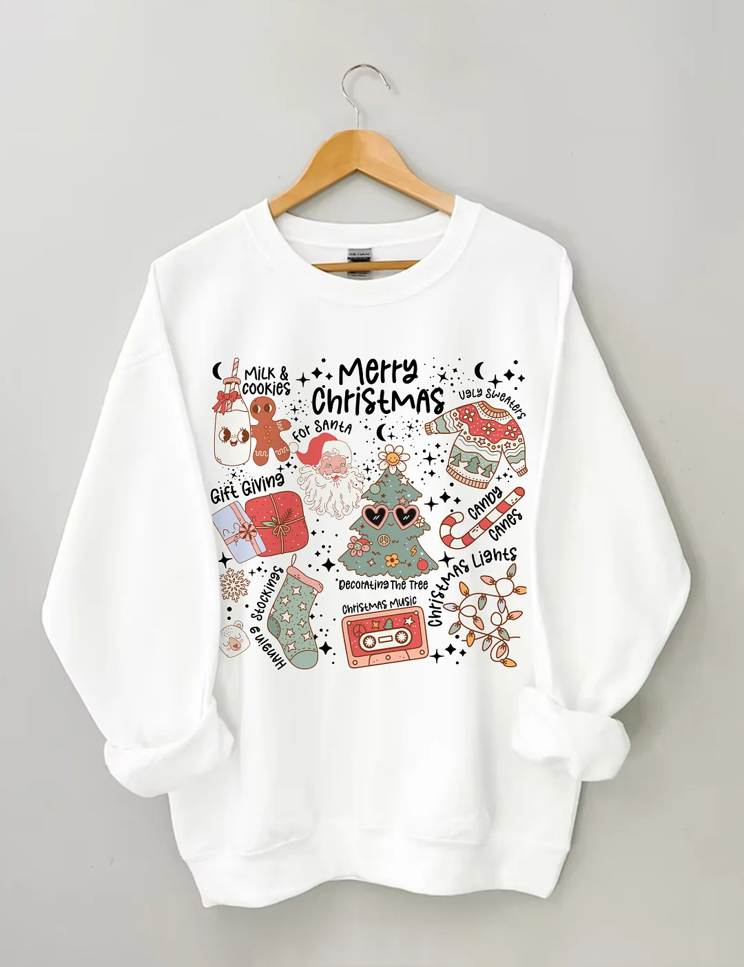 Retro Christmas Sweatshirt