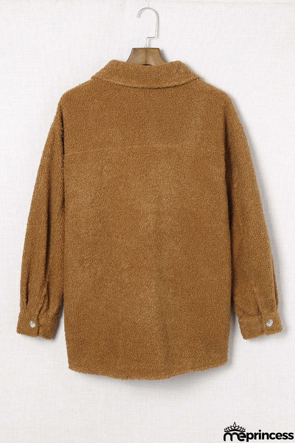 Flap Pockets Button Front Jacket