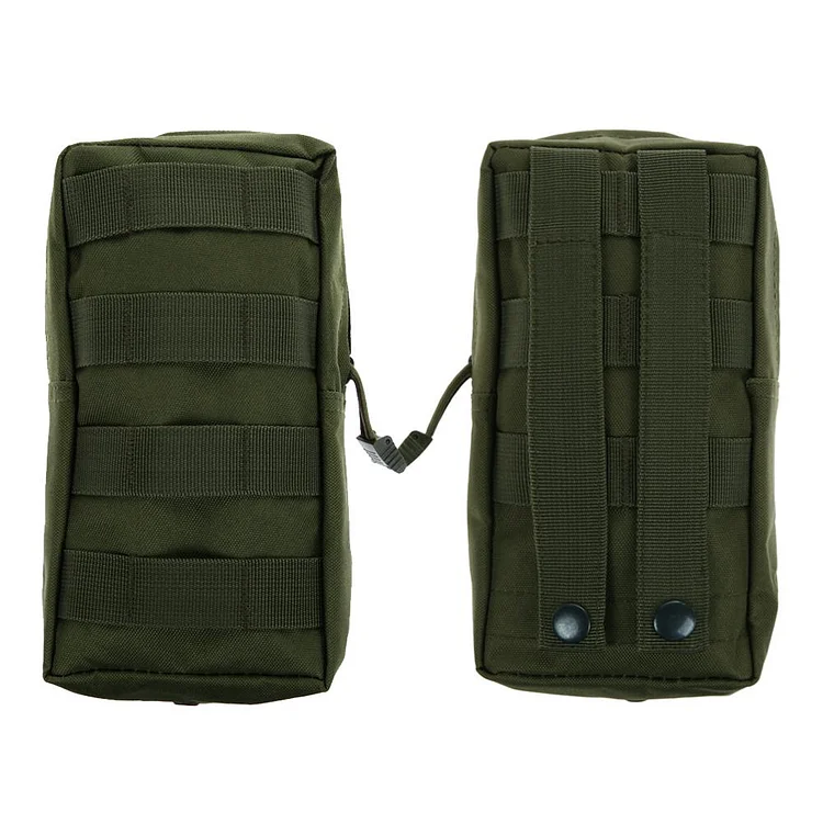 Airsoft Molle Medical First Aid Waist Bags Nylon Sling Pouch Bag (Green)