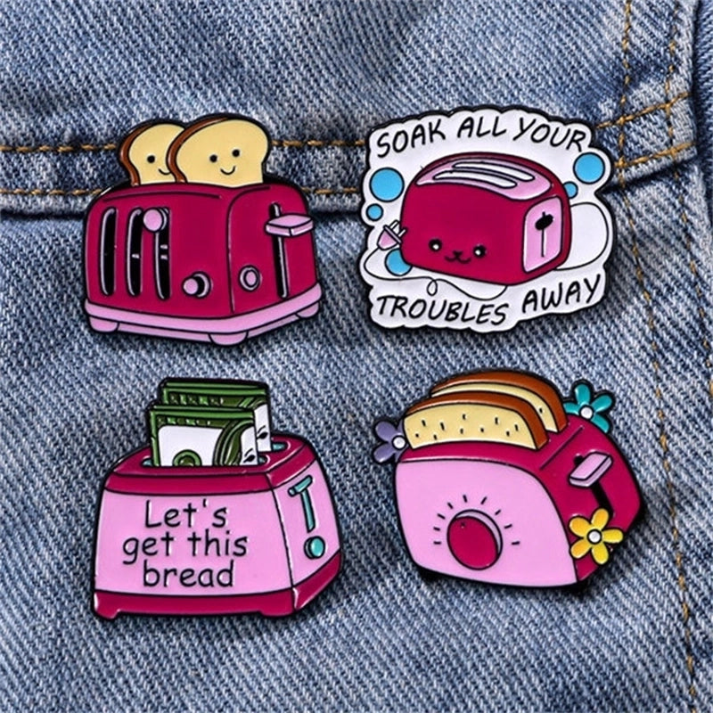 Cartoon Style Ice Cream Alloy Women’s Brooches