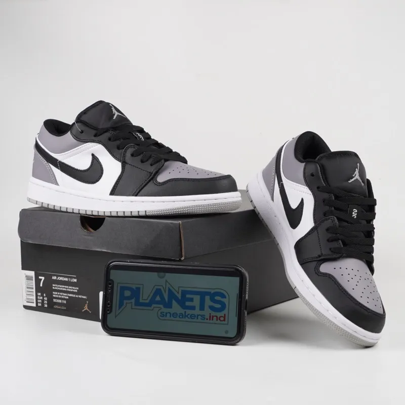 1 Low gray toe black Gray