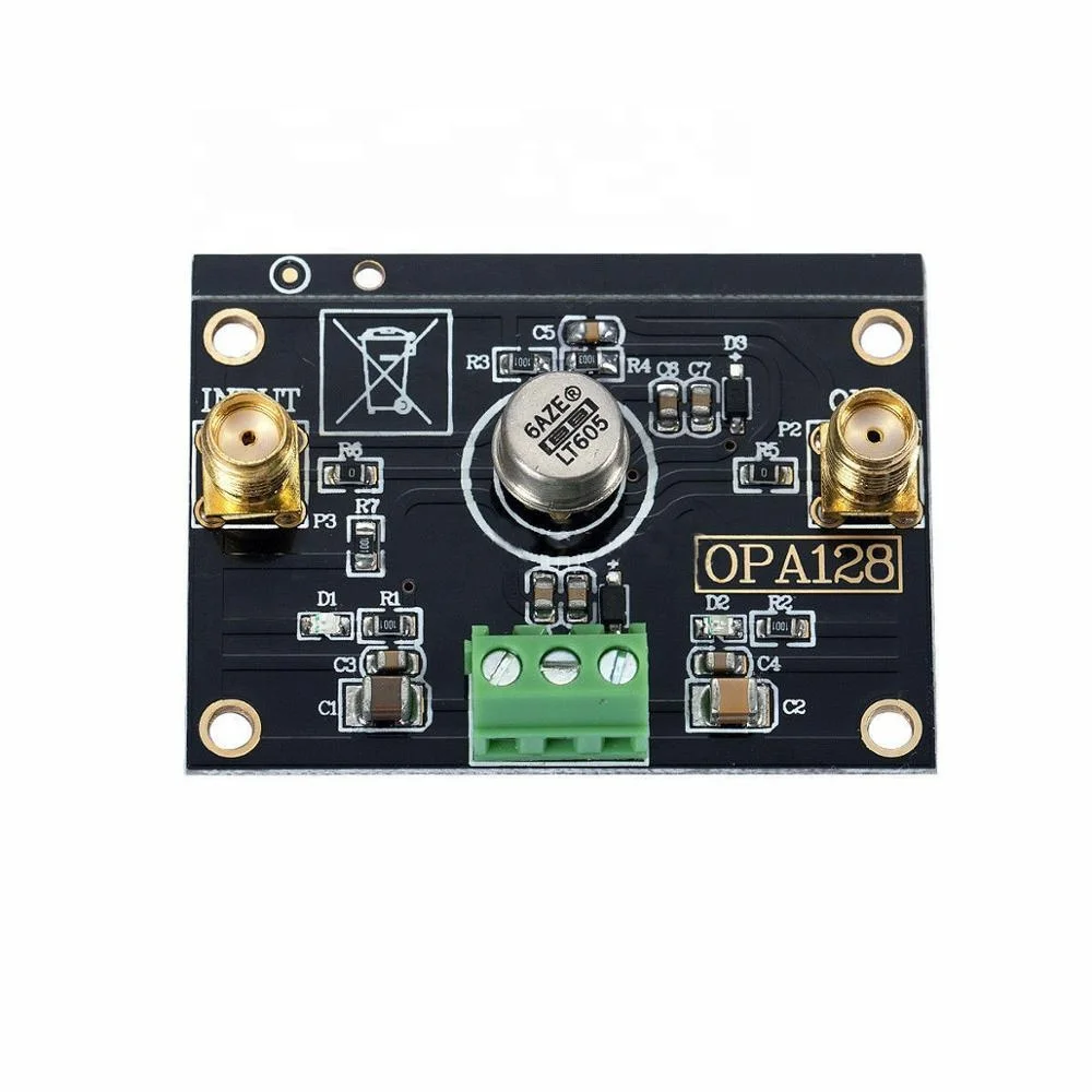 OPA128 110dB Gain High Impedance Electrometer Amplifier Ultra Low Bias Current Op Amp Charge Amplifier