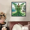 Engelsflügel Mädchen - speziell geformtes Diamond Painting - 30*30cm