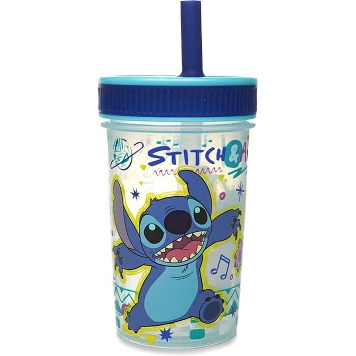 Training Glass ThermoBaby LILO & STITCH 420 ml Blue
