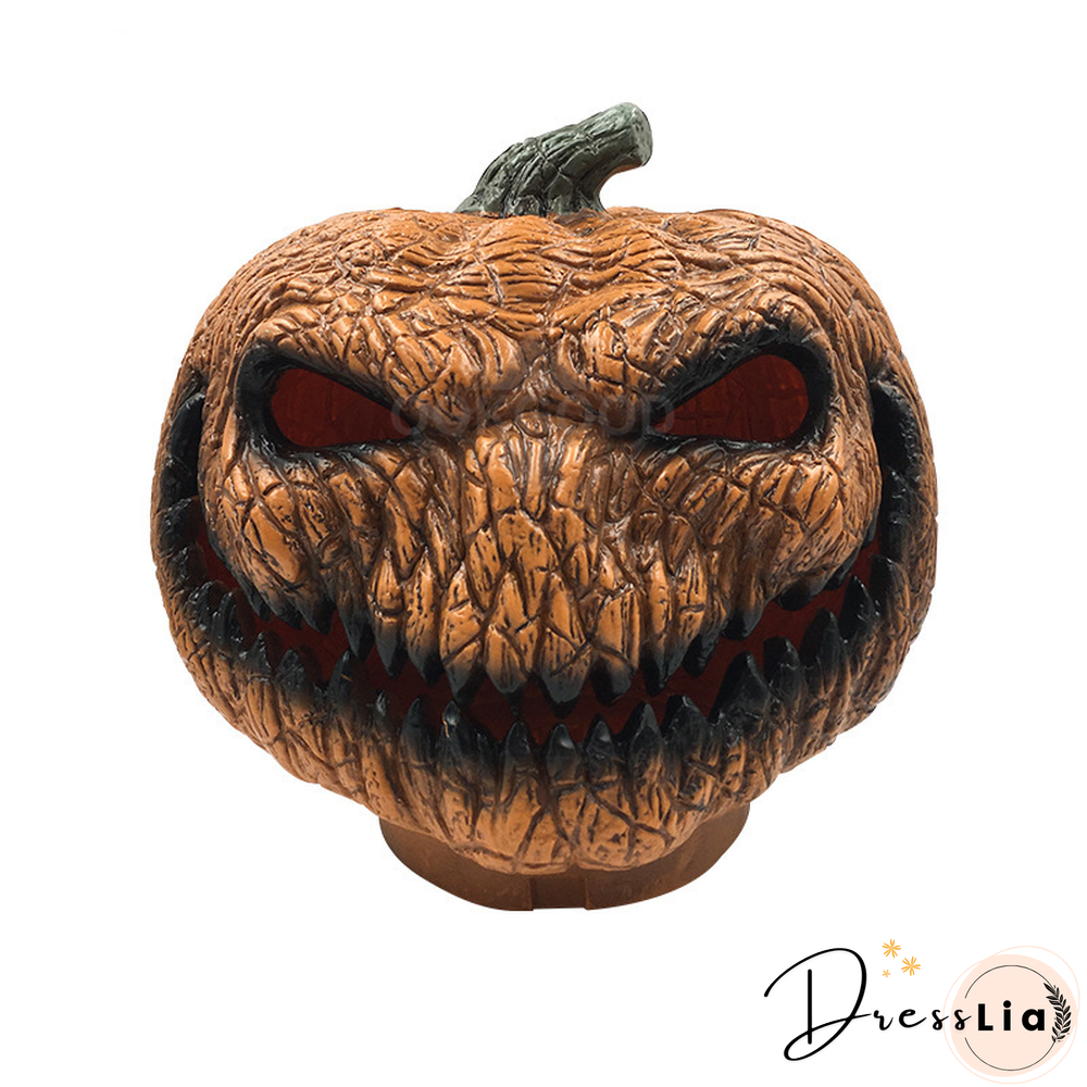 Light-up Evil Pumpkin For Halloween Decoration