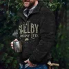 Men's Casual Flannel Plush Button Sweater