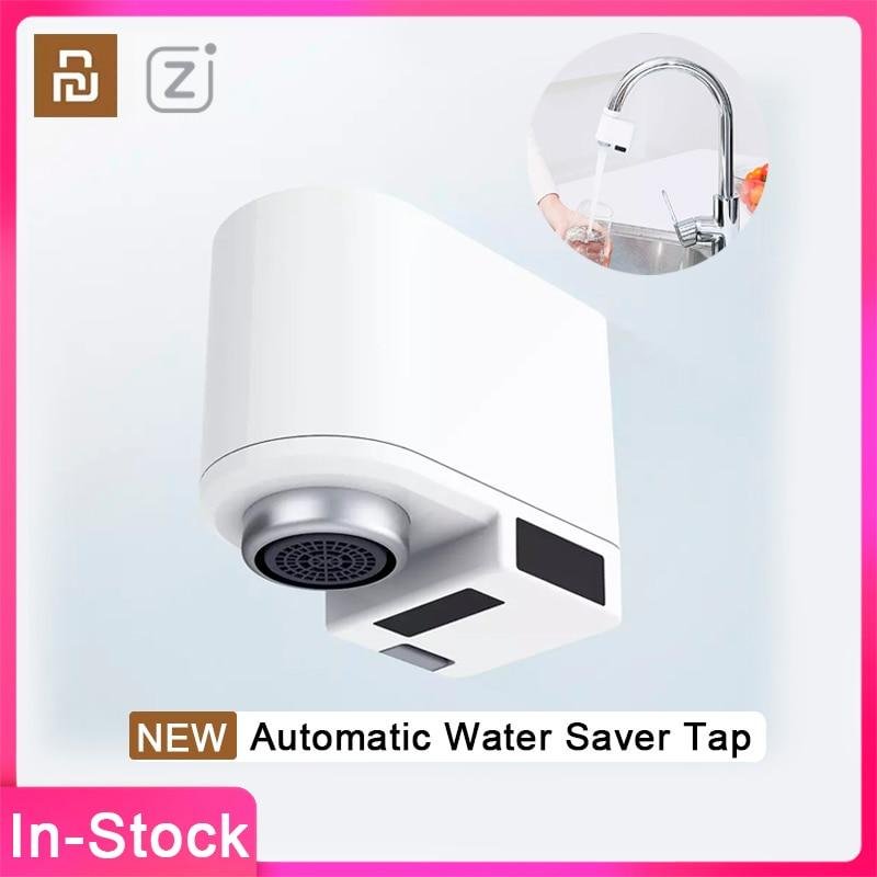 New Xiaomi Youpin Automatic Water Saver Tap Smart Faucet Sensor Infrared Water Energy Saving Device Kitchen Nozzle Tap