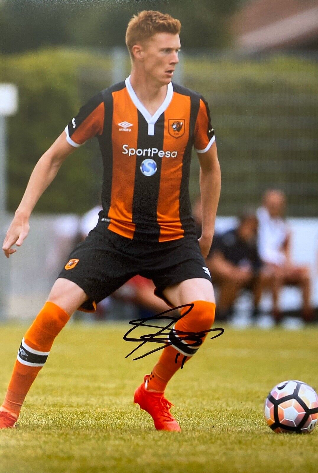 Sam Clucas Hand Signed 12x8 Hull City Photo Poster painting, Stoke City, Swansea City