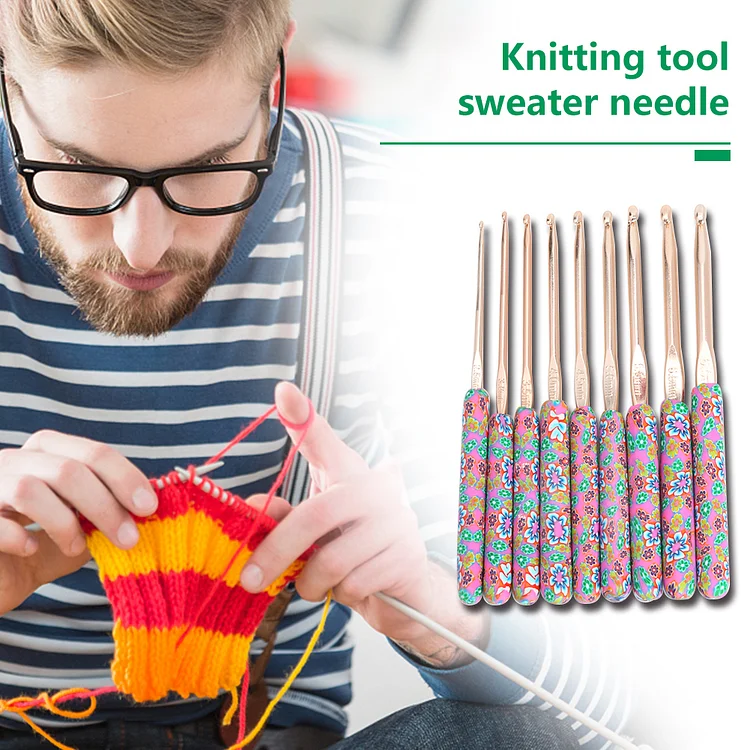 9pcs/set crochet hook hair weave crochet