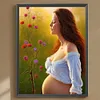 Diamond Painting -DIY Round Drill Pregnant Mother