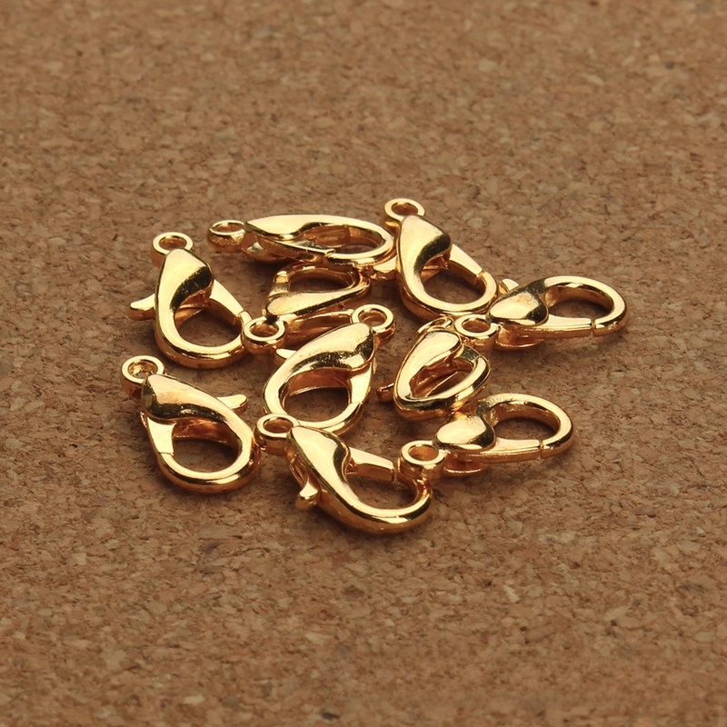 Zinc Alloy Lobster Clasp Necklace/bracelet Buckle 50 Pcs/pack