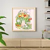 uk.everydayedeals (Limited Stock)9CT Full Stamped&nbsp;Cross Stitch - Watermelon Hut (50*50CM)