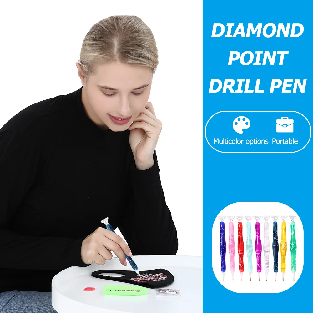 DIY Diamond Painting Pen Tool Rhinestones Pictures Handmade Point Drill Pen